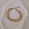 Bracelet en acier inoxydable gros maillons