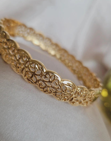 Bracelet jonc ajouré Beldi (vendu à l'unité)