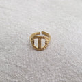 Bague en acier inoxydable ajustable
