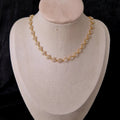 Collier en acier inoxydable fleurs de strass