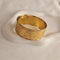 Bracelet jonc en acier inoxydable gravure Beldi "3assir Sabon"