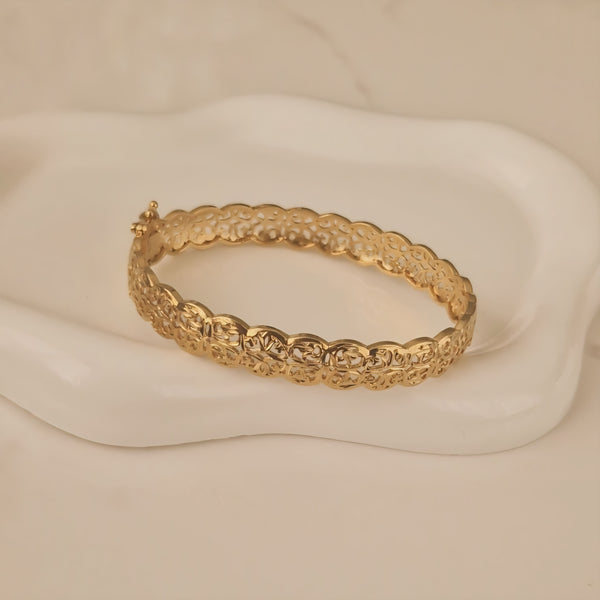 Bracelet jonc ajouré Beldi (vendu à l'unité)